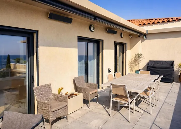 Apartamento Vue Exceptionnelle Avec Confort Moderne, Climatisation Et Parking